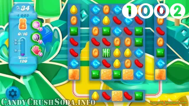 Candy Crush Soda Saga : Level 1002 – Videos, Cheats, Tips and Tricks