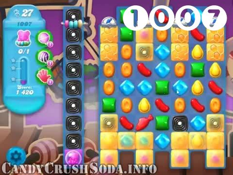 Candy Crush Soda Saga : Level 1007 – Videos, Cheats, Tips and Tricks