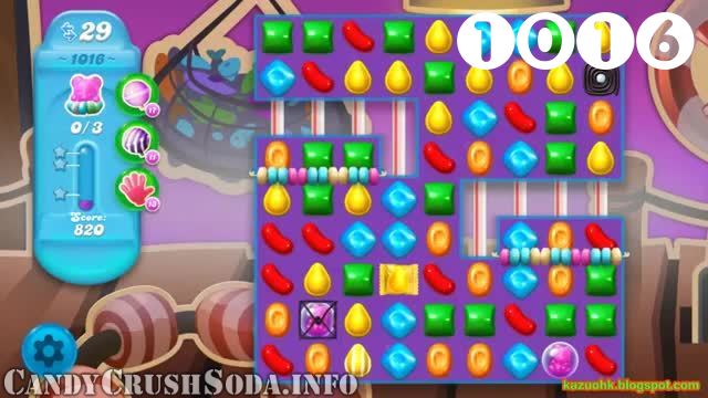Candy Crush Soda Saga : Level 1016 – Videos, Cheats, Tips and Tricks