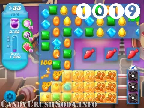 Candy Crush Soda Saga : Level 1019 – Videos, Cheats, Tips and Tricks