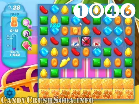 Candy Crush Soda Saga : Level 1046 – Videos, Cheats, Tips and Tricks
