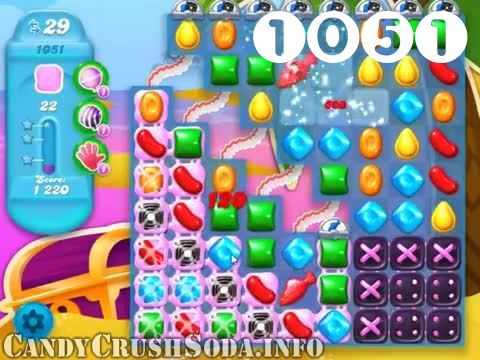 Candy Crush Soda Saga : Level 1051 – Videos, Cheats, Tips and Tricks