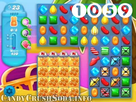 Candy Crush Soda Saga : Level 1059 – Videos, Cheats, Tips and Tricks