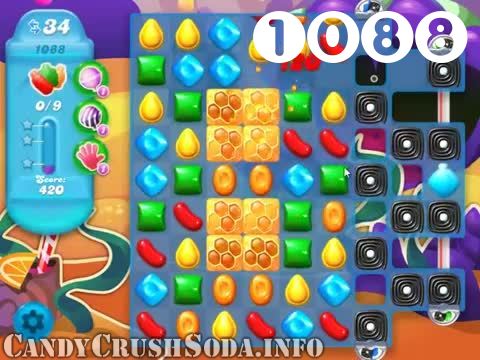 Candy Crush Soda Saga : Level 1088 – Videos, Cheats, Tips and Tricks