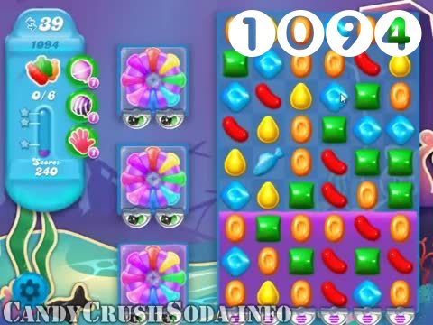 Candy Crush Soda Saga : Level 1094 – Videos, Cheats, Tips and Tricks