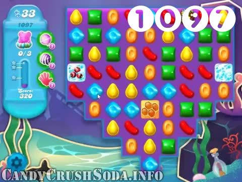 Candy Crush Soda Saga : Level 1097 – Videos, Cheats, Tips and Tricks