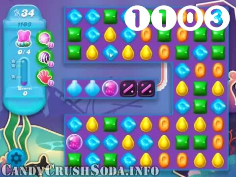 Candy Crush Soda Saga : Level 1103 – Videos, Cheats, Tips and Tricks