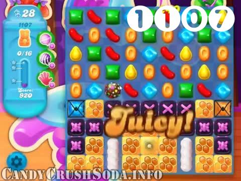 Candy Crush Soda Saga : Level 1107 – Videos, Cheats, Tips and Tricks