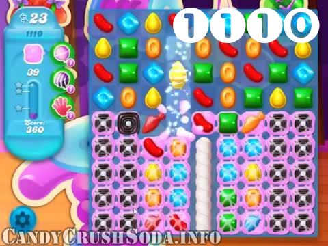 Candy Crush Soda Saga : Level 1110 – Videos, Cheats, Tips and Tricks