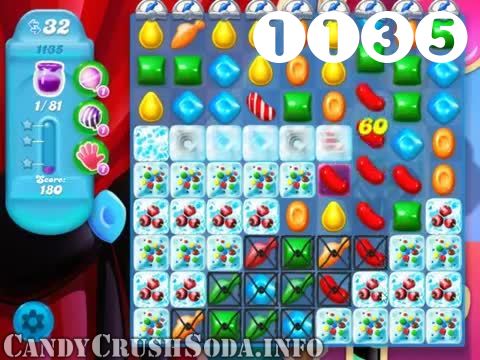 Candy Crush Soda Saga : Level 1135 – Videos, Cheats, Tips and Tricks