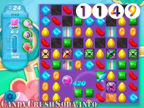 Candy Crush Soda Saga : Level 1149 – Videos, Cheats, Tips and Tricks