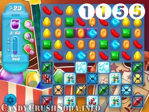 Candy Crush Soda Saga : Level 1155 – Videos, Cheats, Tips and Tricks