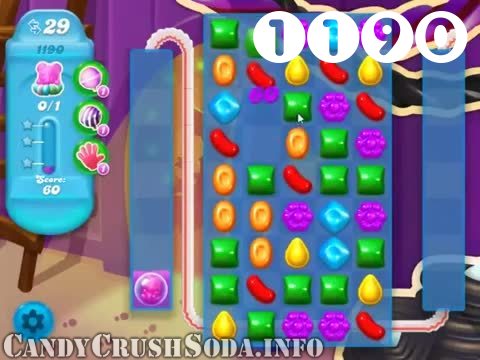 Candy Crush Soda Saga : Level 1190 – Videos, Cheats, Tips and Tricks