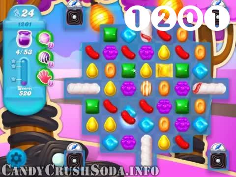 Candy Crush Soda Saga : Level 1201 – Videos, Cheats, Tips and Tricks