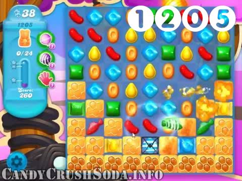 Candy Crush Soda Saga : Level 1205 – Videos, Cheats, Tips and Tricks