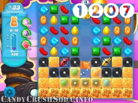 Candy Crush Soda Saga : Level 1207 – Videos, Cheats, Tips and Tricks