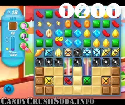 Candy Crush Soda Saga : Level 1211 – Videos, Cheats, Tips and Tricks
