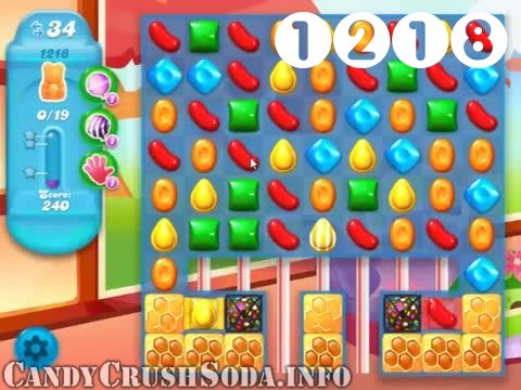Candy Crush Soda Saga : Level 1218 – Videos, Cheats, Tips and Tricks
