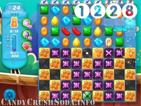 Candy Crush Soda Saga : Level 1228 – Videos, Cheats, Tips and Tricks