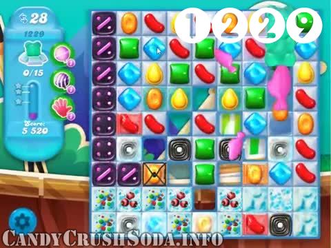 Candy Crush Soda Saga : Level 1229 – Videos, Cheats, Tips and Tricks