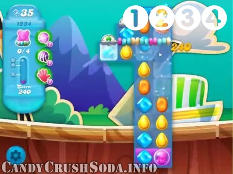 Candy Crush Soda Saga : Level 1234 – Videos, Cheats, Tips and Tricks