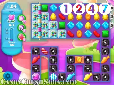 Candy Crush Soda Saga : Level 1247 – Videos, Cheats, Tips and Tricks