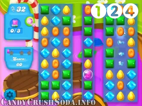 Candy Crush Soda Saga : Level 124 – Videos, Cheats, Tips and Tricks