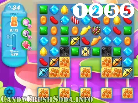 Candy Crush Soda Saga : Level 1255 – Videos, Cheats, Tips and Tricks