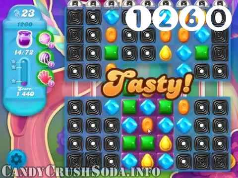 Candy Crush Soda Saga : Level 1260 – Videos, Cheats, Tips and Tricks