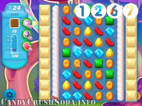 Candy Crush Soda Saga : Level 1267 – Videos, Cheats, Tips and Tricks