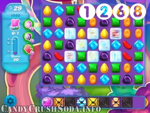 Candy Crush Soda Saga : Level 1268 – Videos, Cheats, Tips and Tricks