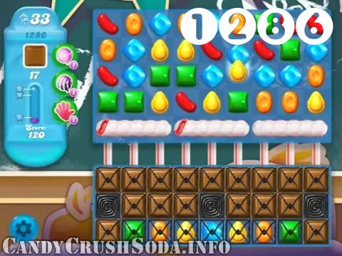 Candy Crush Soda Saga : Level 1286 – Videos, Cheats, Tips and Tricks