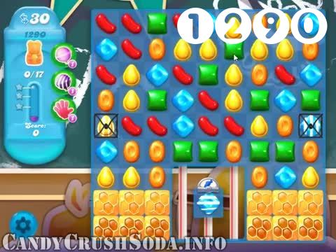 Candy Crush Soda Saga : Level 1290 – Videos, Cheats, Tips and Tricks