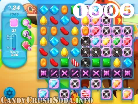 Candy Crush Soda Saga : Level 1305 – Videos, Cheats, Tips and Tricks