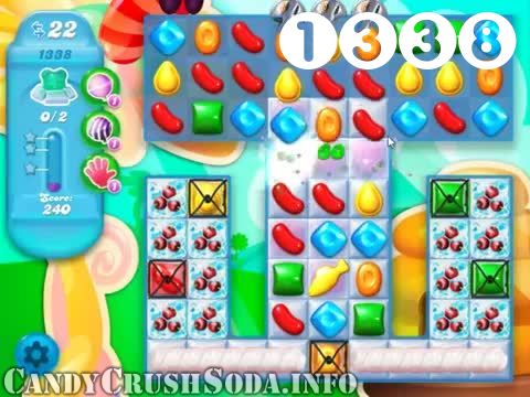 Candy Crush Soda Saga : Level 1338 – Videos, Cheats, Tips and Tricks