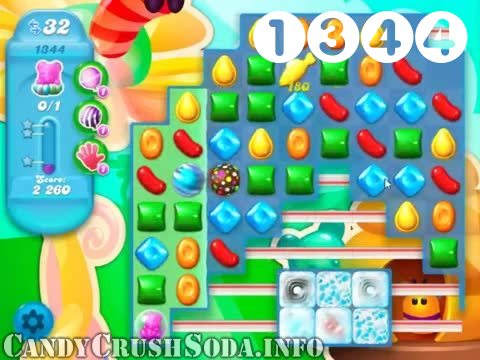 Candy Crush Soda Saga : Level 1344 – Videos, Cheats, Tips and Tricks