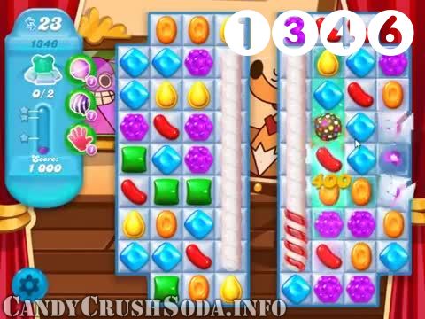 Candy Crush Soda Saga : Level 1346 – Videos, Cheats, Tips and Tricks