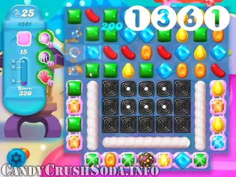 Candy Crush Soda Saga : Level 1361 – Videos, Cheats, Tips and Tricks