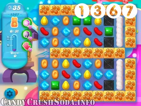 Candy Crush Soda Saga : Level 1367 – Videos, Cheats, Tips and Tricks