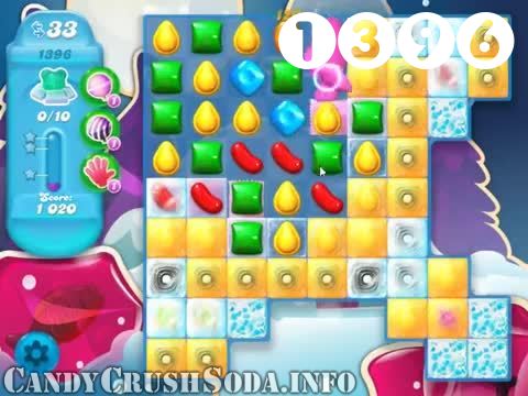 Candy Crush Soda Saga : Level 1396 – Videos, Cheats, Tips and Tricks