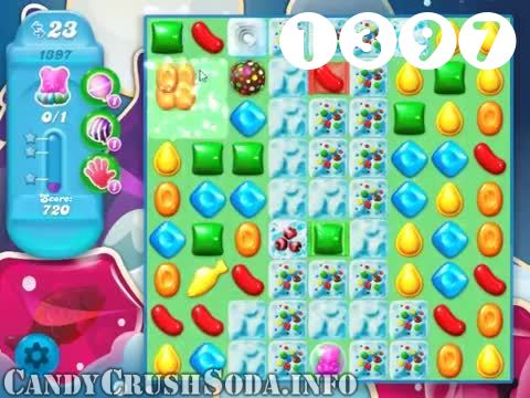 Candy Crush Soda Saga : Level 1397 – Videos, Cheats, Tips and Tricks