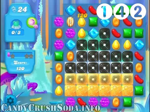 Candy Crush Soda Saga : Level 142 – Videos, Cheats, Tips and Tricks