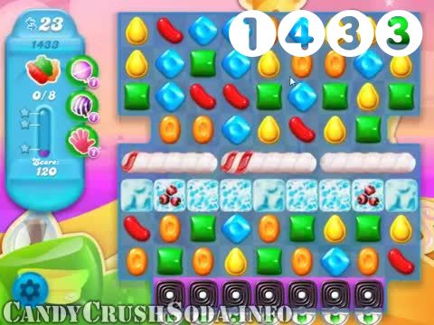 Candy Crush Soda Saga : Level 1433 – Videos, Cheats, Tips and Tricks