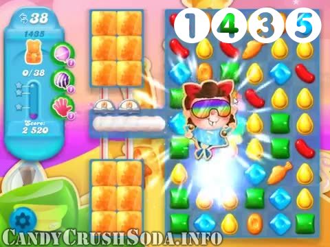 Candy Crush Soda Saga : Level 1435 – Videos, Cheats, Tips and Tricks