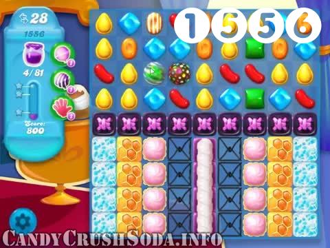 Candy Crush Soda Saga : Level 1556 – Videos, Cheats, Tips and Tricks