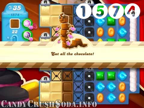 Candy Crush Soda Saga : Level 1574 – Videos, Cheats, Tips and Tricks