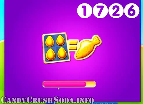 Candy Crush Soda Saga : Level 1726 – Videos, Cheats, Tips and Tricks