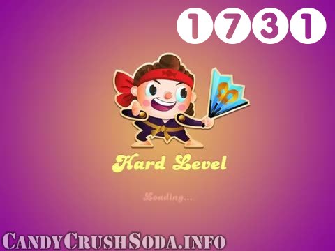 Candy Crush Soda Saga : Level 1731 – Videos, Cheats, Tips and Tricks