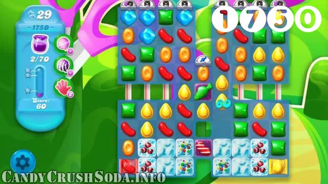 Candy Crush Soda Saga : Level 1750 – Videos, Cheats, Tips and Tricks