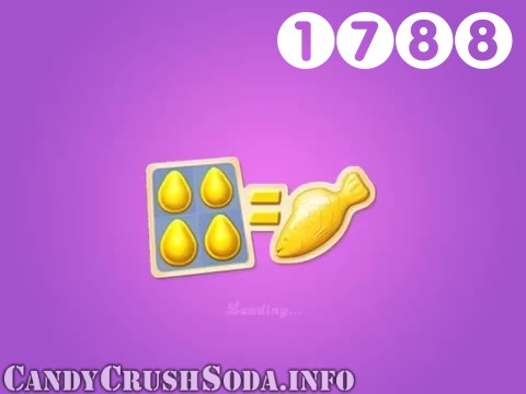 Candy Crush Soda Saga : Level 1788 – Videos, Cheats, Tips and Tricks